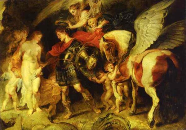 Perseus and Andromeda by Peter Paul Rubens, hand-painted oil painting reproduction