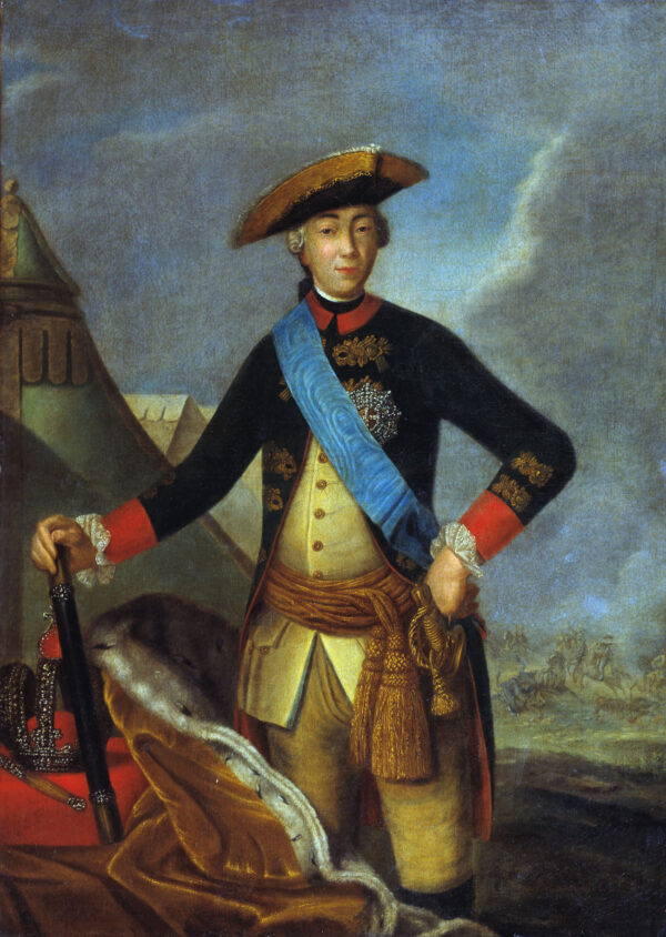 Peter III of Russia by Fyodor Rokotov, hand-painted oil painting reproduction