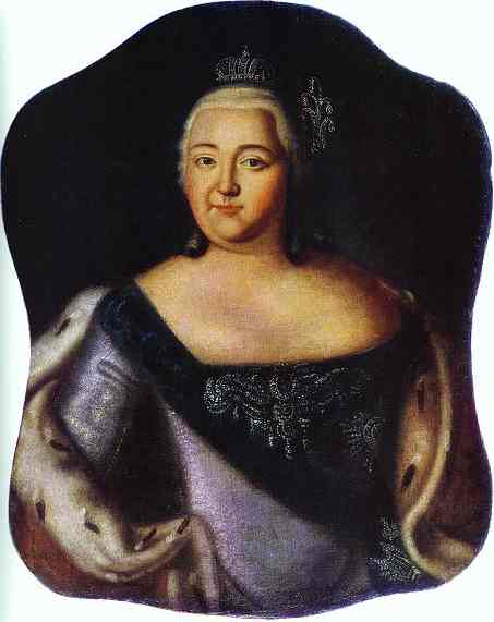 Portrait Of Empress Elizaveta Petrovna by Aleksey Antropov, hand-painted oil reproduction