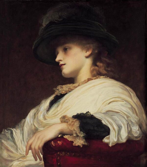 Phoebe by Lord Frederick Leighton, hand-painted oil reproduction