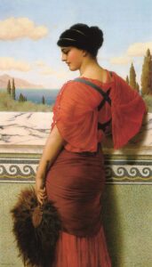 Phyleis by John William Godward, hand-painted oil painting reproduction