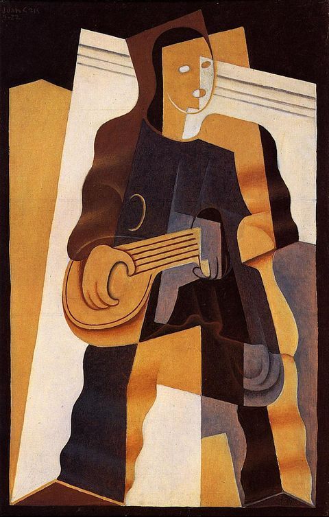 Pierrot by Juan Gris, hand-painted oil reproduction