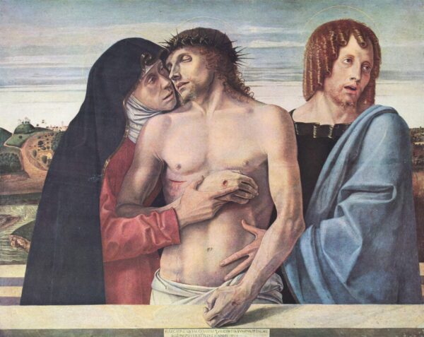 Pieta by Giovanni Bellini, hand-painted oil painting reproduction