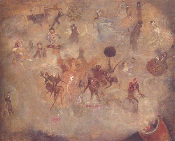 Pipe Dreams by John Anster Fitzgerald, hand-painted oil painting reproduction