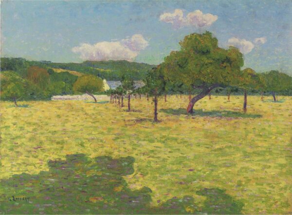 Plain of Coteaux by Gustave Loiseau, hand-painted oil painting reproduction