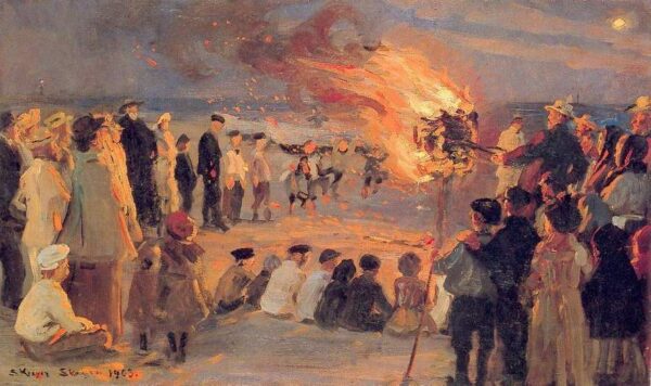 Playa de Skagen II by Peder Severin Krøyer, hand-painted oil painting reproduction