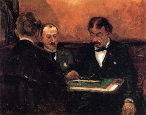 Playing by Floris Arntzenius, hand-painted oil painting reproduction