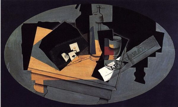 Playing Cards and Siphon by Juan Gris, hand-painted oil painting reproduction
