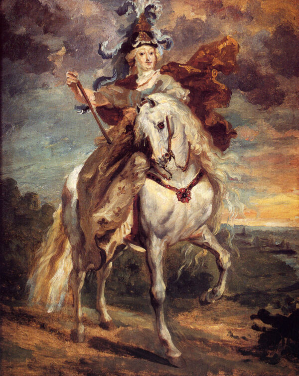 Marie De Medici At Pont-De-Ce by Théodore Géricault, hand-painted oil painting reproduction