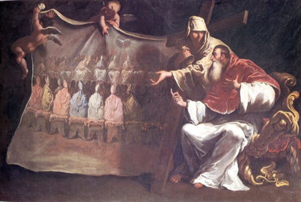 Pope Paul III Proclaims by Sebastiano Ricci, hand-painted oil painting reproduction