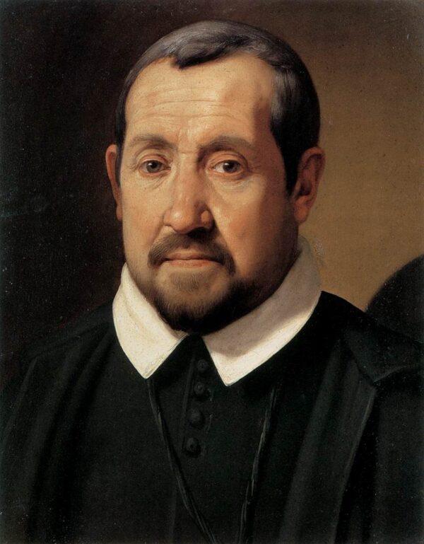 Porrtrait of Antonio Olgiati by Daniele Crespi, hand-painted oil painting reproduction