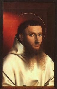 Portrait Of A Carthusian by Petrus Christus, hand-painted oil painting reproduction