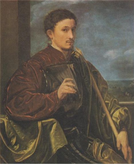Portrait Of A Knight by Giovanni Girolamo Savoldo, hand-painted oil reproduction