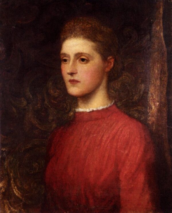 Portrait Of A Lady by George Frederic Watts, hand-painted oil painting reproduction