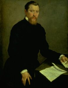 Portrait Of A Man III by Giovanni Battista Moroni, hand-painted oil painting reproduction
