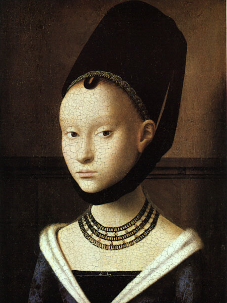 Portrait Of A Young Woman by Petrus Christus, hand-painted oil reproduction