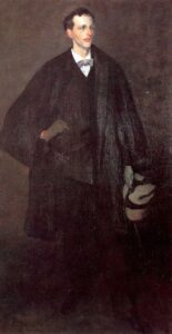 Portrait Of Charles Fitzgerald by William Glackens, hand-painted oil painting reproduction