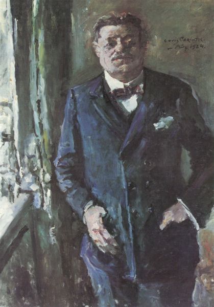 Portrait Of Friedrich Ebert by Lovis Corinth, hand-painted oil reproduction