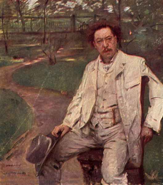 Portrait Of Pianist Conrad Ansorge by Lovis Corinth, hand-painted oil reproduction