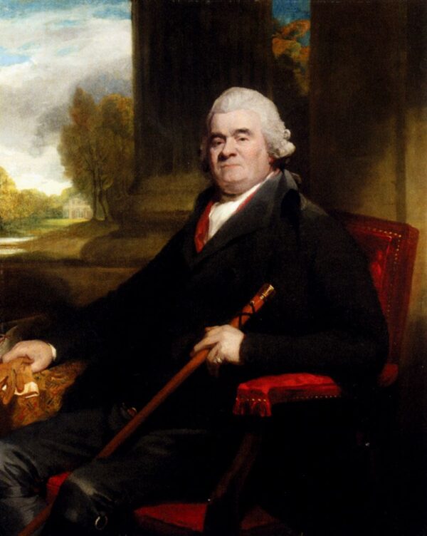 Portrait Of Sir Benjamin Truman by George Romney, hand-painted oil painting reproduction