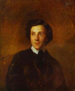 Portrait of Abaz by Karl Briullov, hand-painted oil painting reproduction