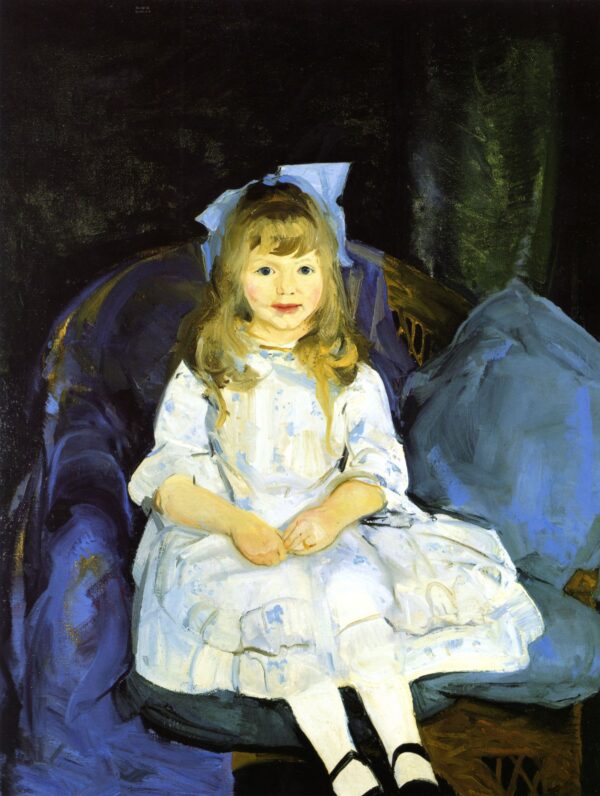 Portrait of Anne by George Bellows, hand-painted oil reproduction