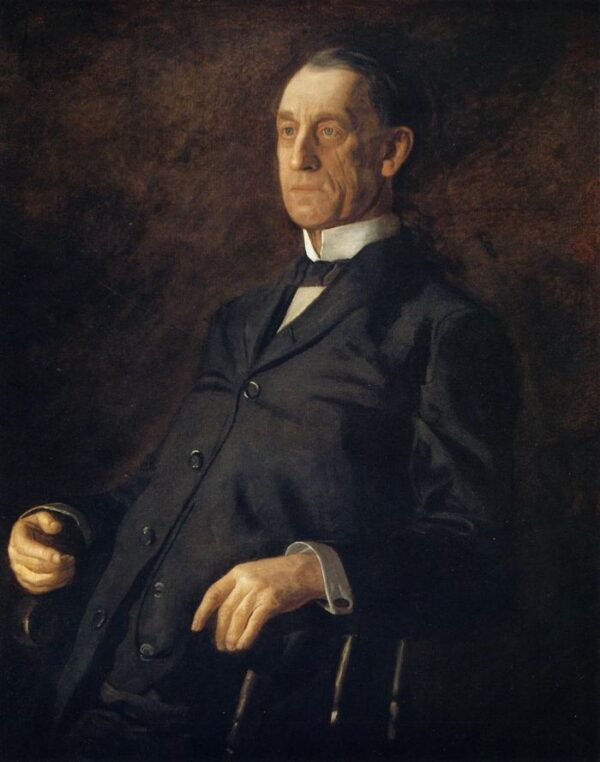 Portrait of Asburyh W. Lee by Thomas Eakins, hand-painted oil painting reproduction