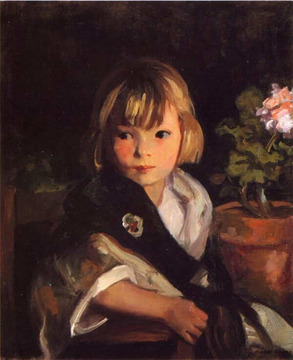 Portrait of Boby by Robert Henri, hand-painted oil painting reproduction