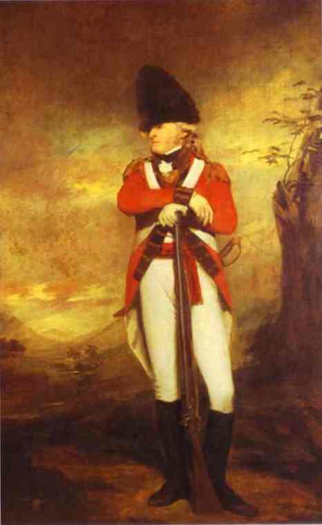 Portrait of Captain Hay of Spott by Henry Raeburn, hand-painted oil reproduction
