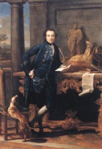 Portrait of Charles Crowle by Pompeo Batoni, hand-painted oil painting reproduction