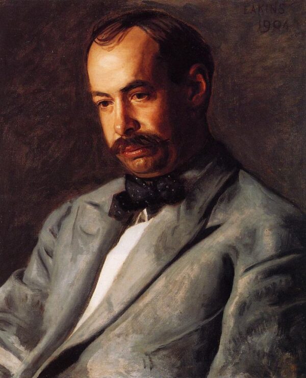 Portrait of Charles Percival Buck by Thomas Eakins, hand-painted oil painting reproduction
