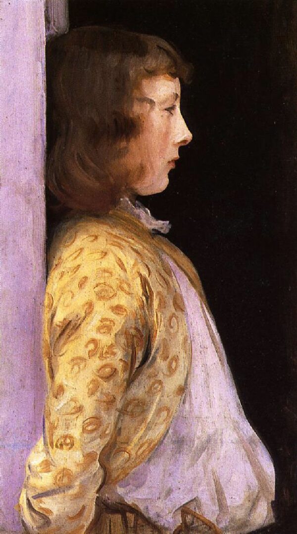 Portrait of Dorothy Barnard by John Singer Sargent, hand-painted oil painting reproduction