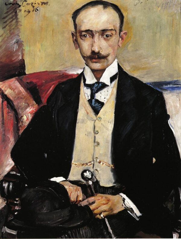 Portrait of Dr. Karl Schwarz by Lovis Corinth, hand-painted oil painting reproduction