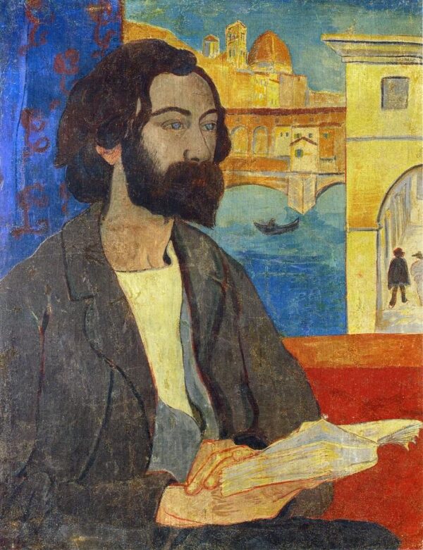 Portrait of Émile Bernard at Florence by Paul Sérusier, hand-painted oil painting reproduction