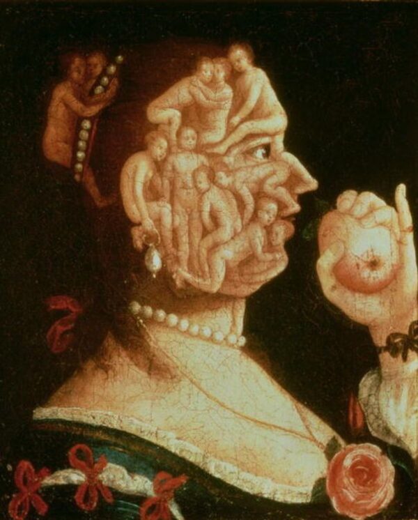 Portrait of Eve by Giuseppe Arcimboldo, hand-painted oil painting reproduction