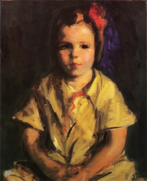 Portrait of Faith by Robert Henri, hand-painted oil painting reproduction