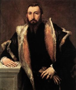 Portrait of Febo da Brescia by Lorenzo Lotto, hand-painted oil painting reproduction