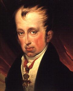 Portrait of Ferdinand I Emperor of Austria by Friedrich von Amerling, hand-painted oil painting reproduction