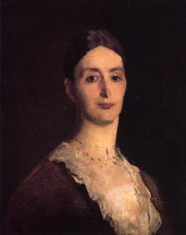 Portrait of Frances Mary Vickers by John Singer Sargent, hand-painted oil painting reproduction