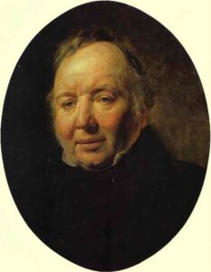 Portrait of Francesco Ascani by Karl Briullov, hand-painted oil painting reproduction