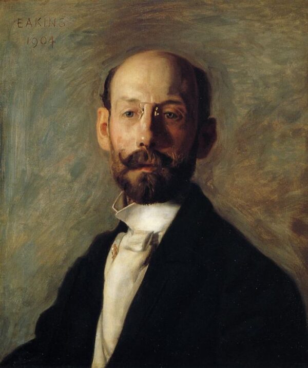 Portrait of Frank Linton by Thomas Eakins, hand-painted oil painting reproduction