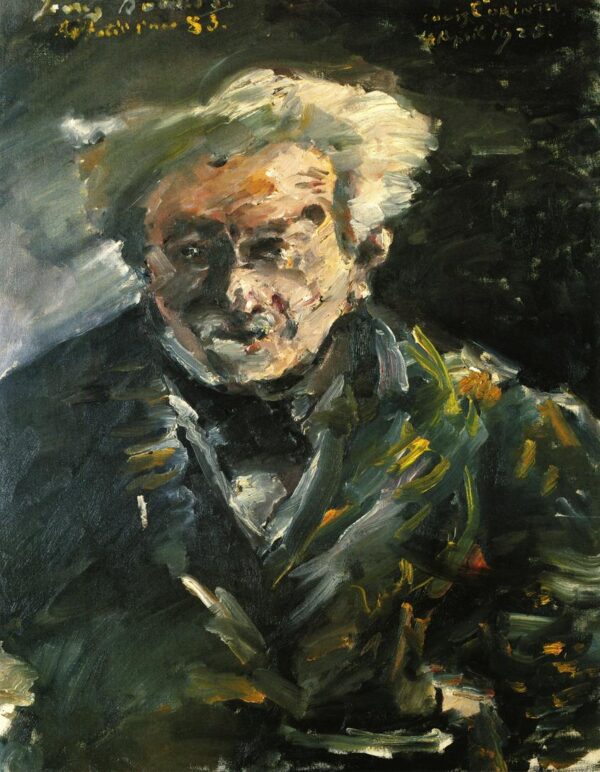 Portrait of Georg Brandes by Lovis Corinth, hand-painted oil painting reproduction