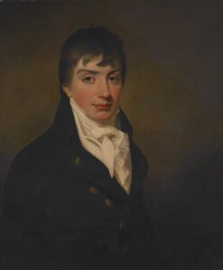 Portrait of George Deuchar by Henry Raeburn, hand-painted oil painting reproduction