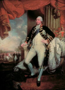 Portrait of George III by Mather Brown, hand-painted oil painting reproduction