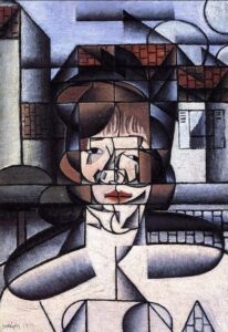Portrait of Germaine Raynal by Juan Gris, hand-painted oil painting reproduction