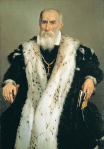 Portrait of Gian Gerolamo Albani by Giovanni Battista Moroni, hand-painted oil painting reproduction
