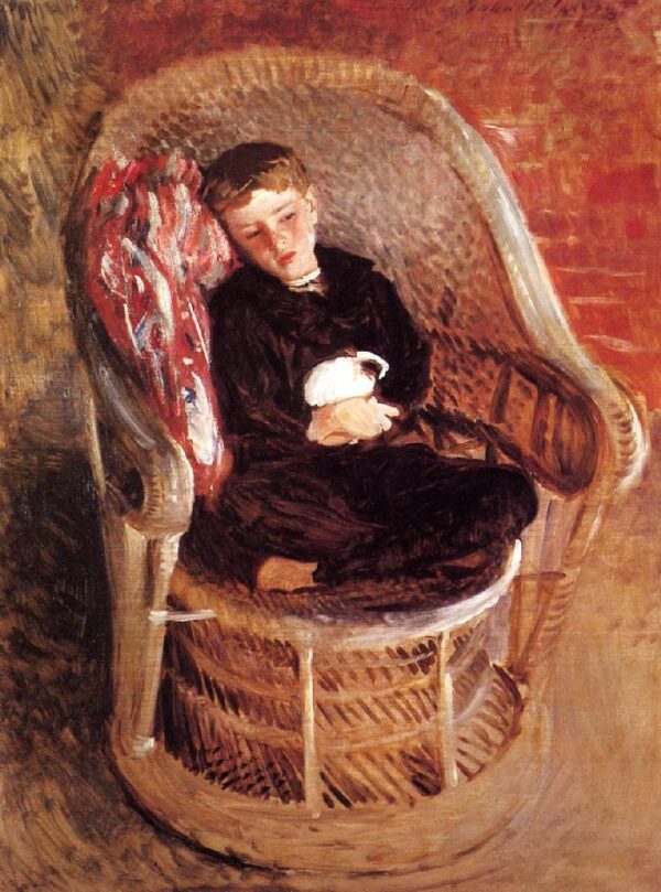 Portrait of Gordon Fairchild by John Singer Sargent, hand-painted oil painting reproduction