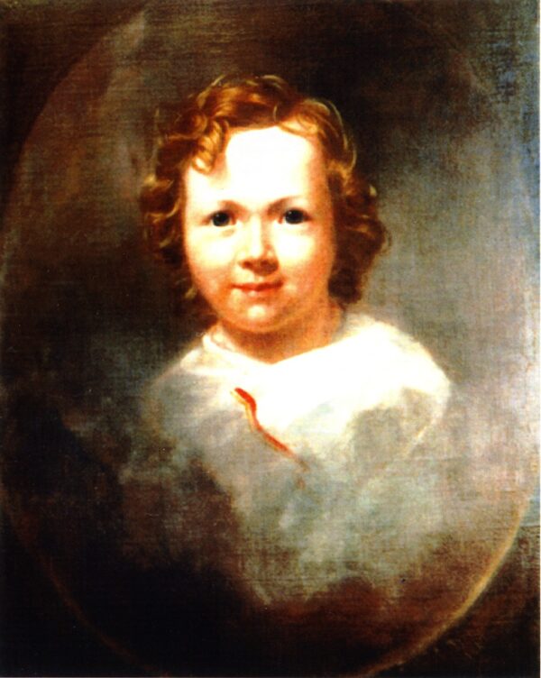 Portrait of Gratz A Moses by Charles Deas, hand-painted oil reproduction