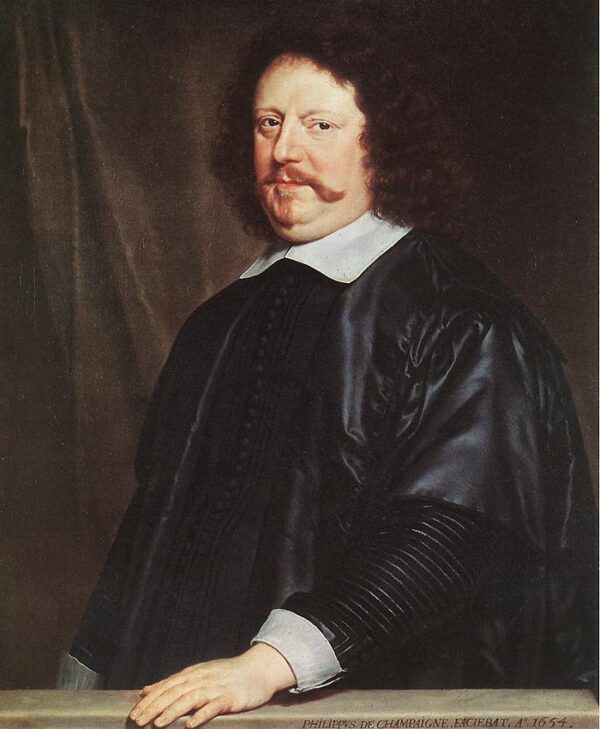 Portrait of Henri Groulart by Philippe de Champaigne, hand-painted oil painting reproduction