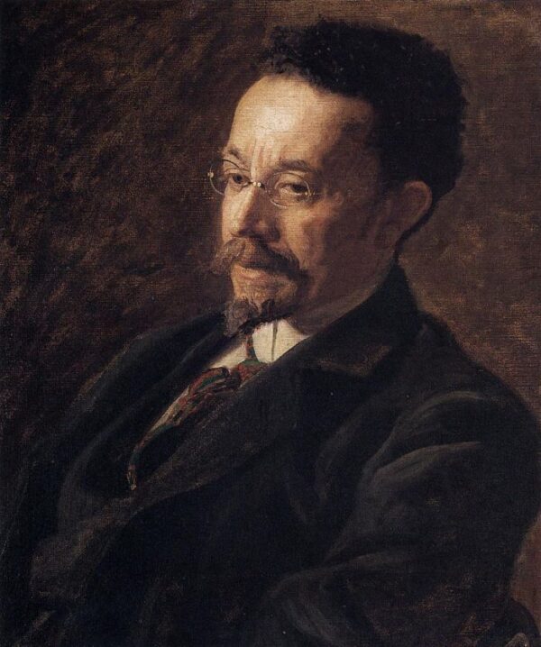 Portrait of Henry Ossawa Tanner by Thomas Eakins, hand-painted oil painting reproduction